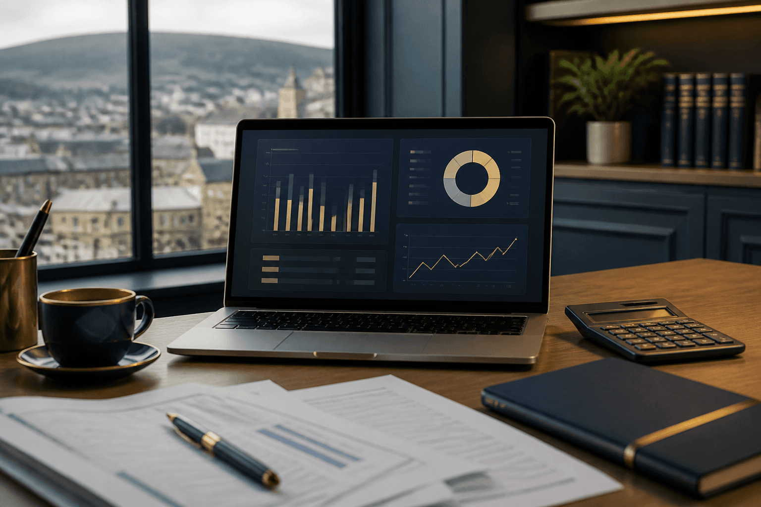 Modern cloud bookkeeping workspace